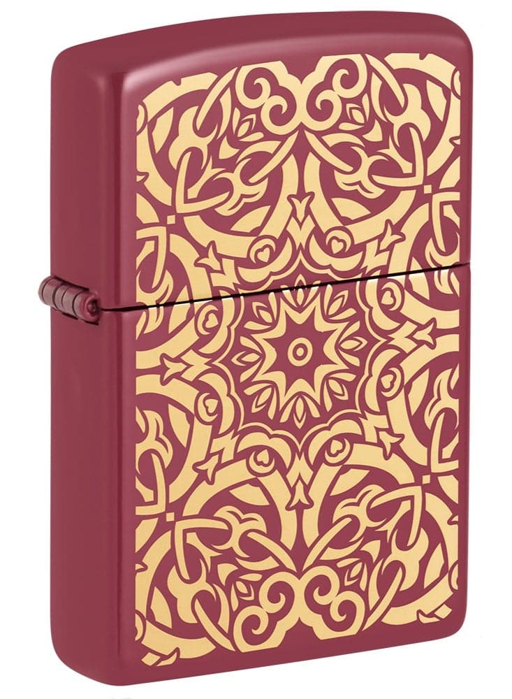Zippo 48704 49844 Filigree Design Brick Windproof Lighter