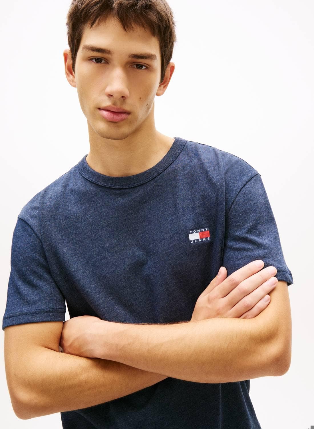 Tommy Badge Jersey Crew Neck T-Shirt