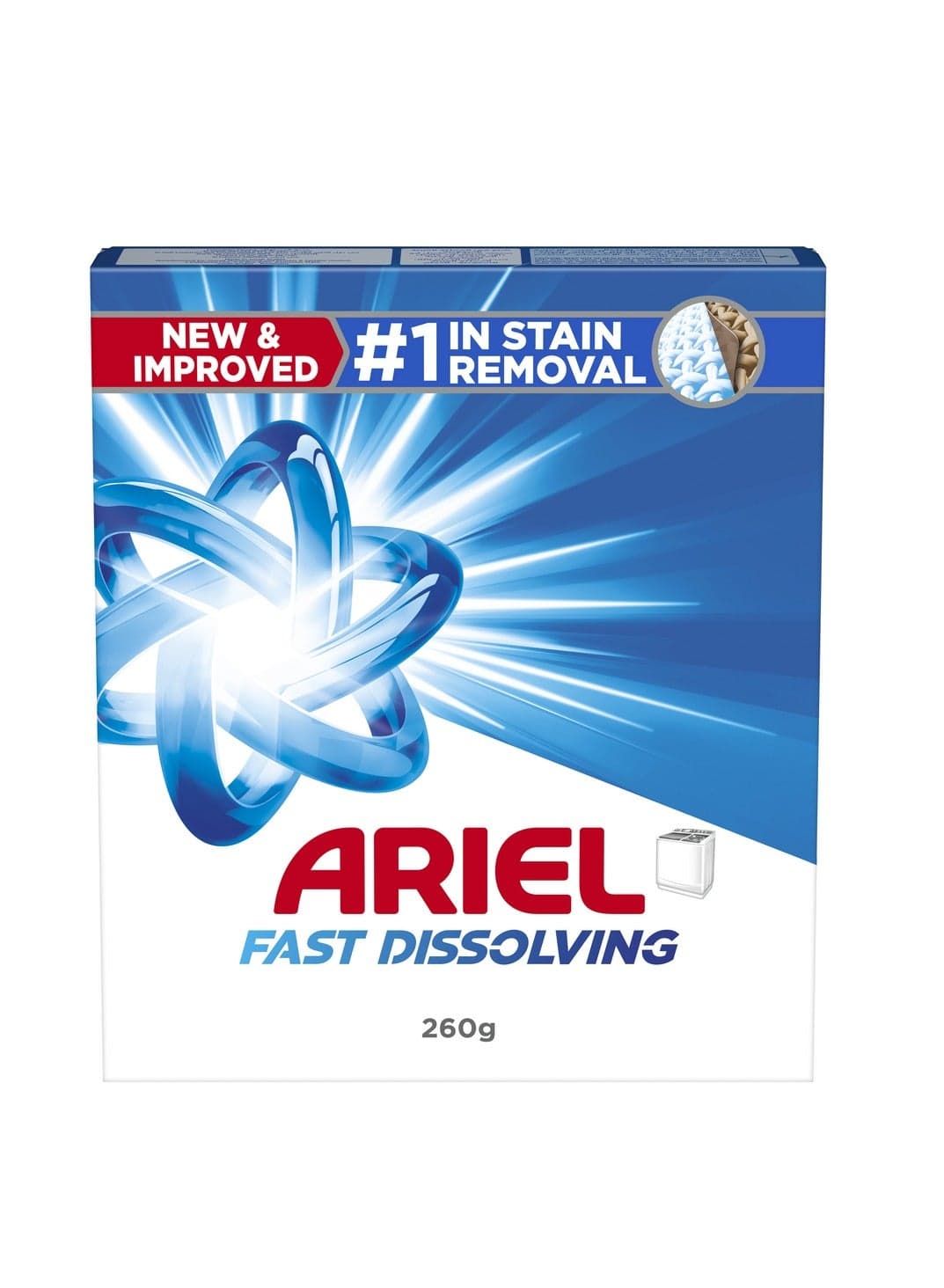Fast Dissolving Laundry Detergent Powder