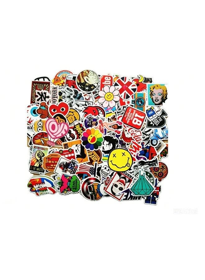 100PCS Waterproof Stickers for Laptops, Phones & More