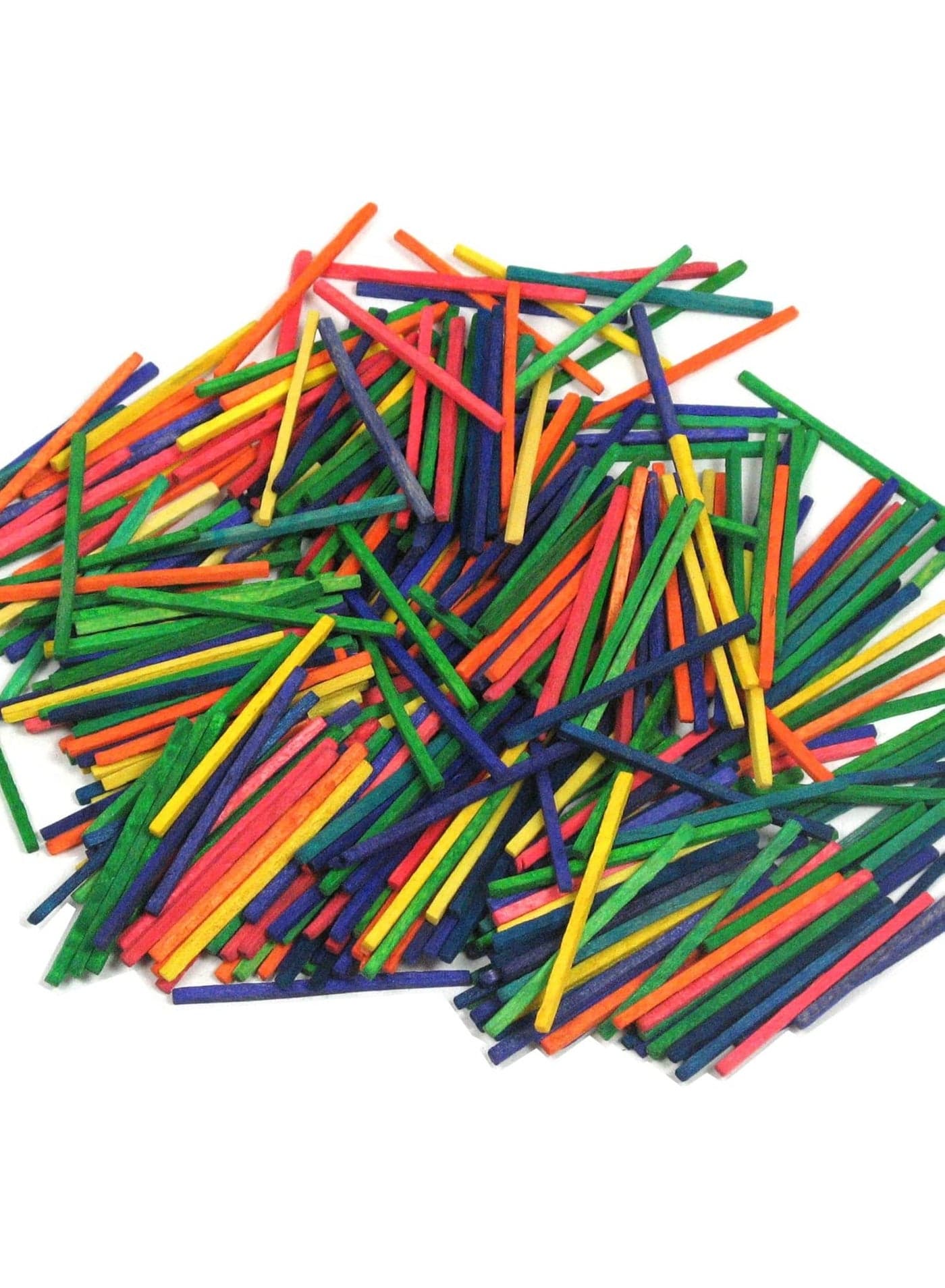 Craftplay Coloured Crafting matchsticks - Pack of 100 Assorted Colours