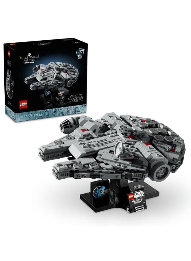 Star Wars Millennium Falcon Model Set for Adults 75375 (Age 18+, 921 Pieces)