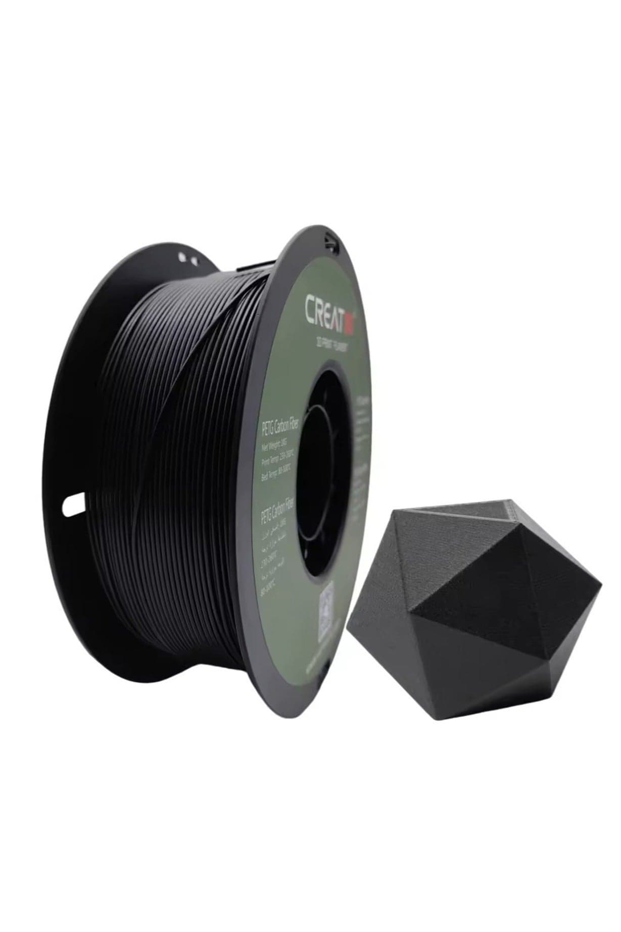Creat3D PETG-CF Carbon fiber 3D Filament High Strength 1.75mm 1kg
