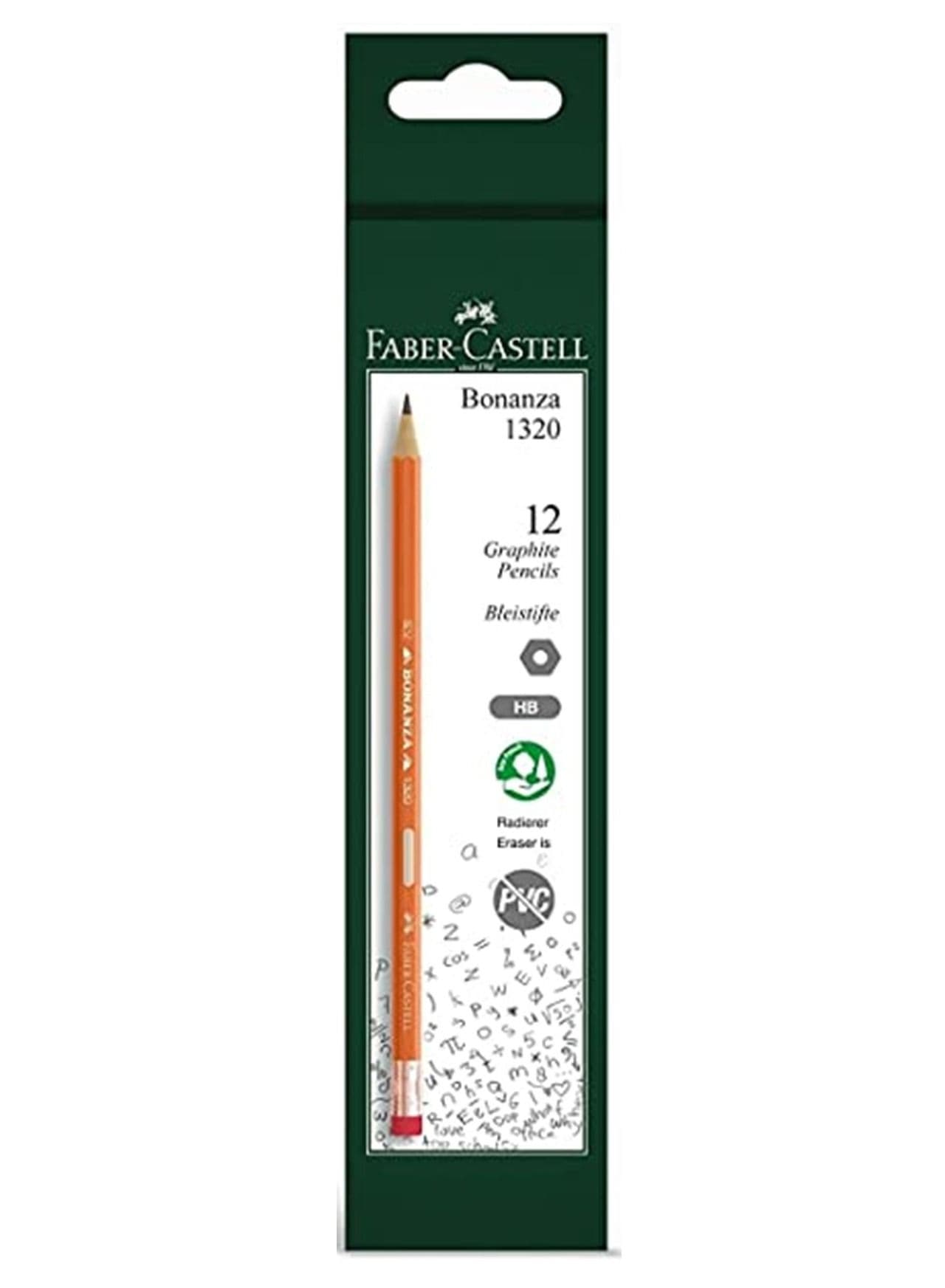 12-Piece Bonanza HB Pencils