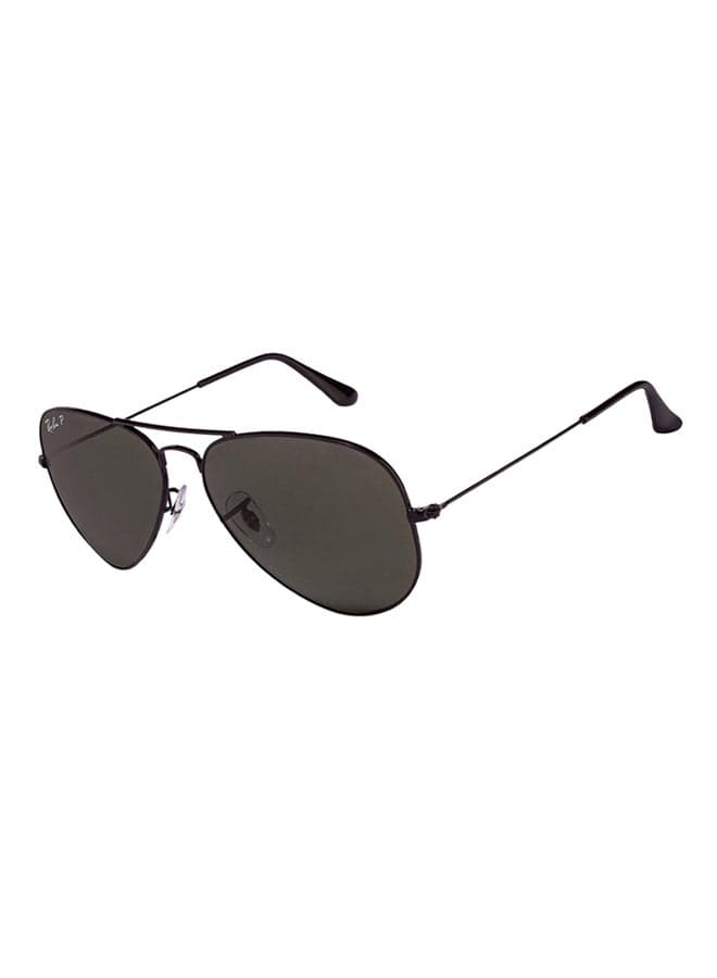 Unisex Aviator Sunglasses - Lens Size : 58 mm