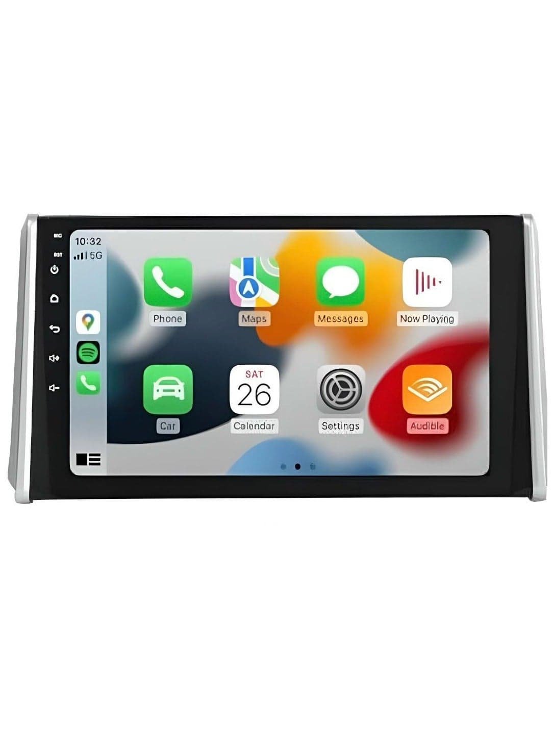 Android Car Stereo for Toyota RAV4 2019-2022 4GB RAM 32GB ROM Support Carplay, M-Link Wi-Fi BT, Radio GPS, 10 Inch IPS Touch Screen with AHD Camera Included