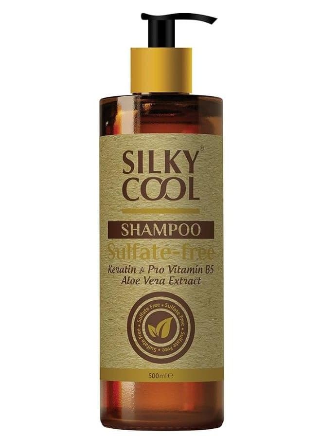 Sulfate-free With Keratin, Pro Vitamin B5, And Aloe Vera Extract Shampoo 500 ml