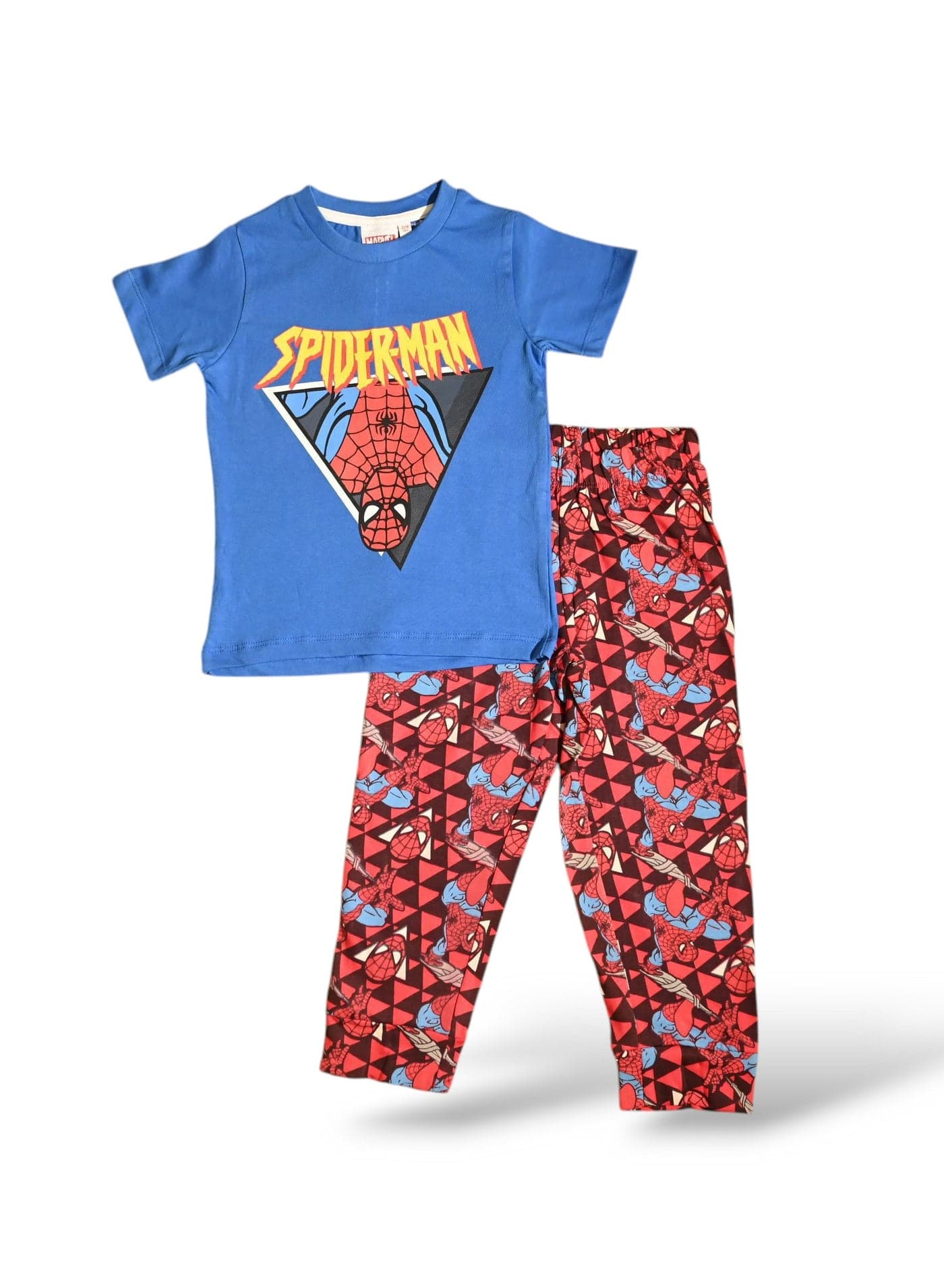 SPIDER-MAN BOYS SHORT SLEEVE PAJAMA SET