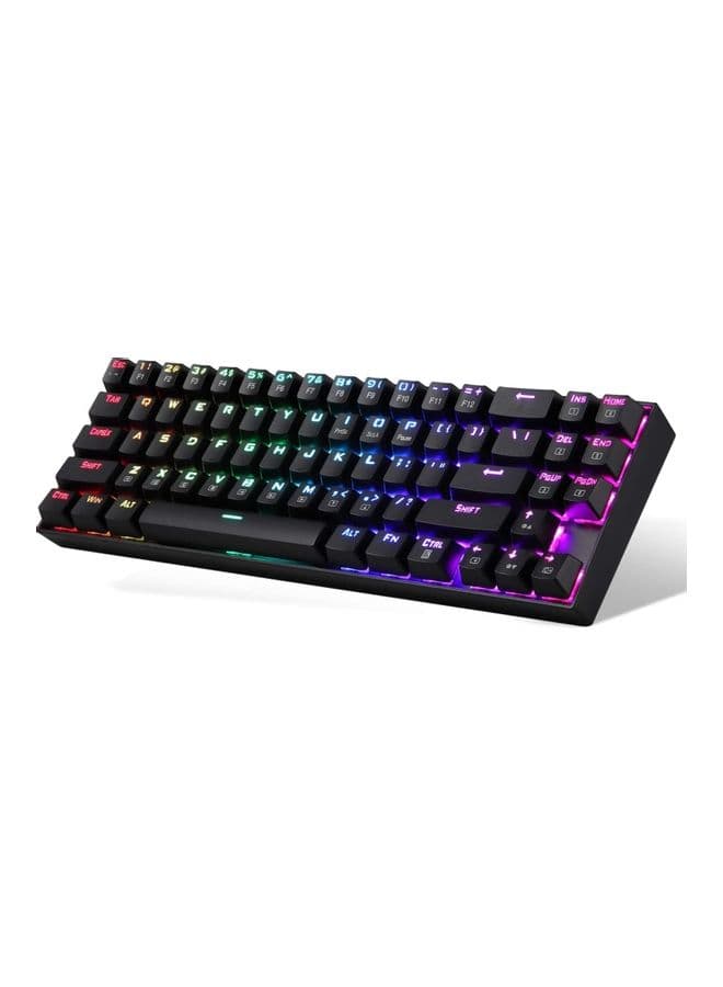 Redragon Deimos K599 Wireless TKL Mechanical Keyboard, Outemu Red Tactile Switches, How-Swappable, 2 Mode Connectivity 2.4GHz Dongle/Wired, English Layout, 1.8m Cable, Black | K599-KBS