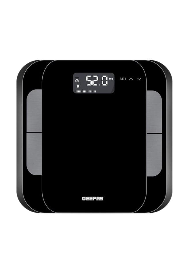 Body Fat Bathroom Scale Smart High Accuracy Digital Weighing Scales For Body Weight Muscle Mass, Body Hydration, Water And Bone Mass