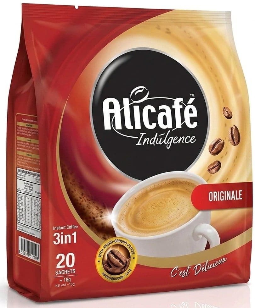 Indulgence 3 in 1 Instant Coffee Sachet Sticks 18grams Pack of 20