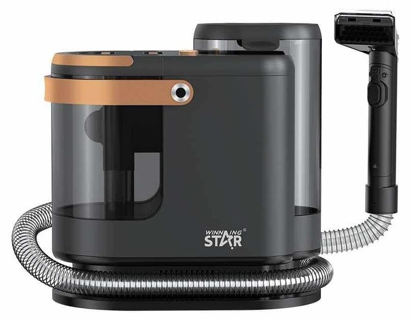 Dry & Wet Spot Vacuum Cleaner Machine ST4605 - Powerful 15000PA Suction - Removable Large Water Tank with 4 Versatile Brush Heads for Deep Cleaning carpets, Fabrics, tiles, car Seat