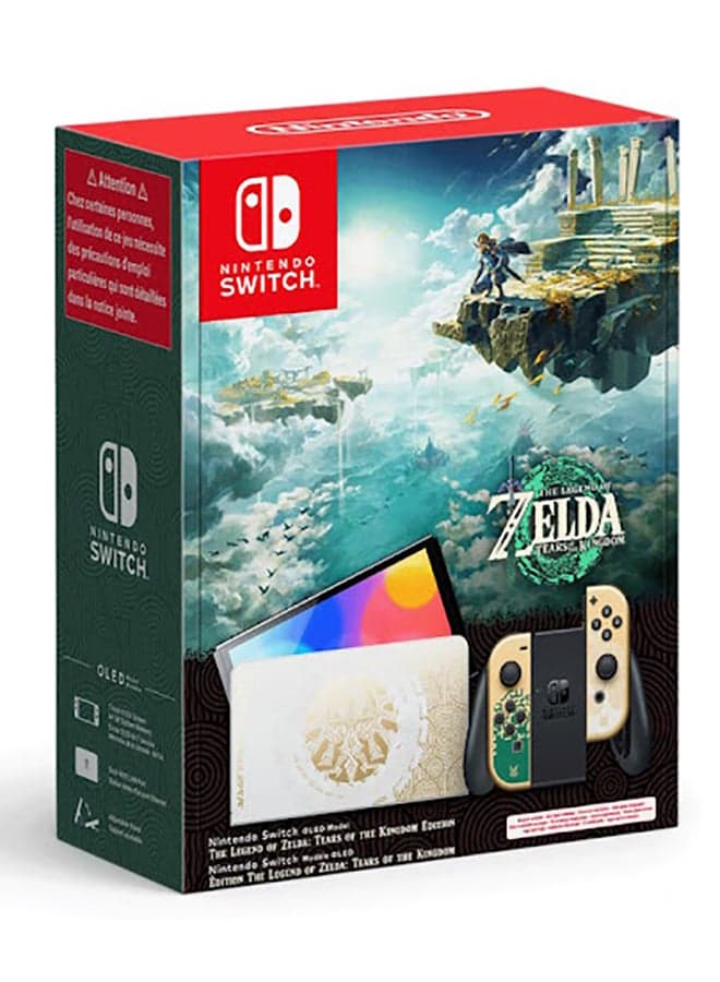 Nintendo Switch OLED Model Console - Legend of Zelda: Tears of the Kingdom Edition