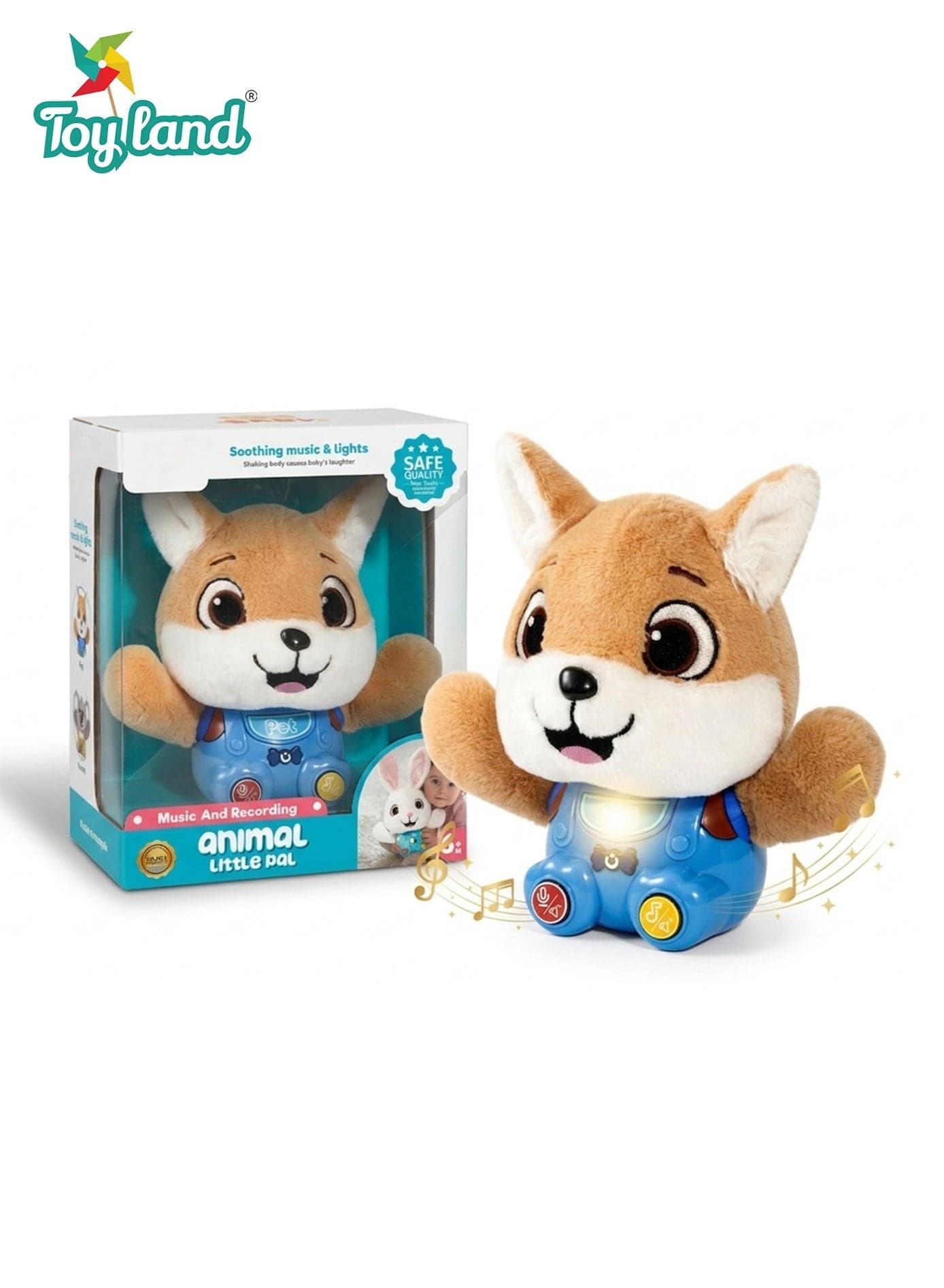 Kids Interactive Puppy Toy with Lights and Music – Animal Toy for Children