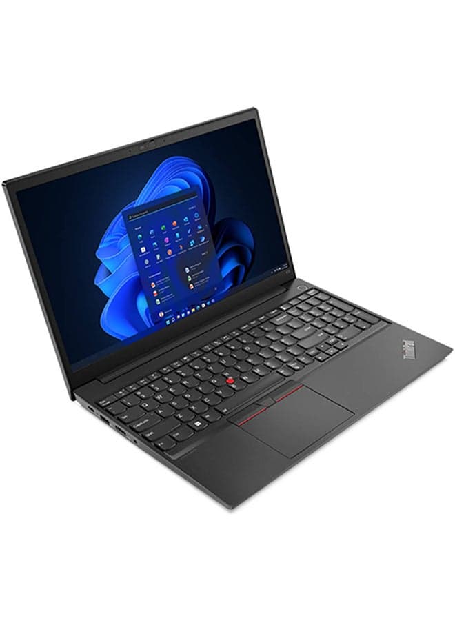 ThinkPad E15 (Upgraded Version) Laptop With 15.6-Inch Display, Core i5-1235U Processor/16GB RAM/512GB SSD/Integrated Intel Iris Xe Graphics/Windows 11 English Black
