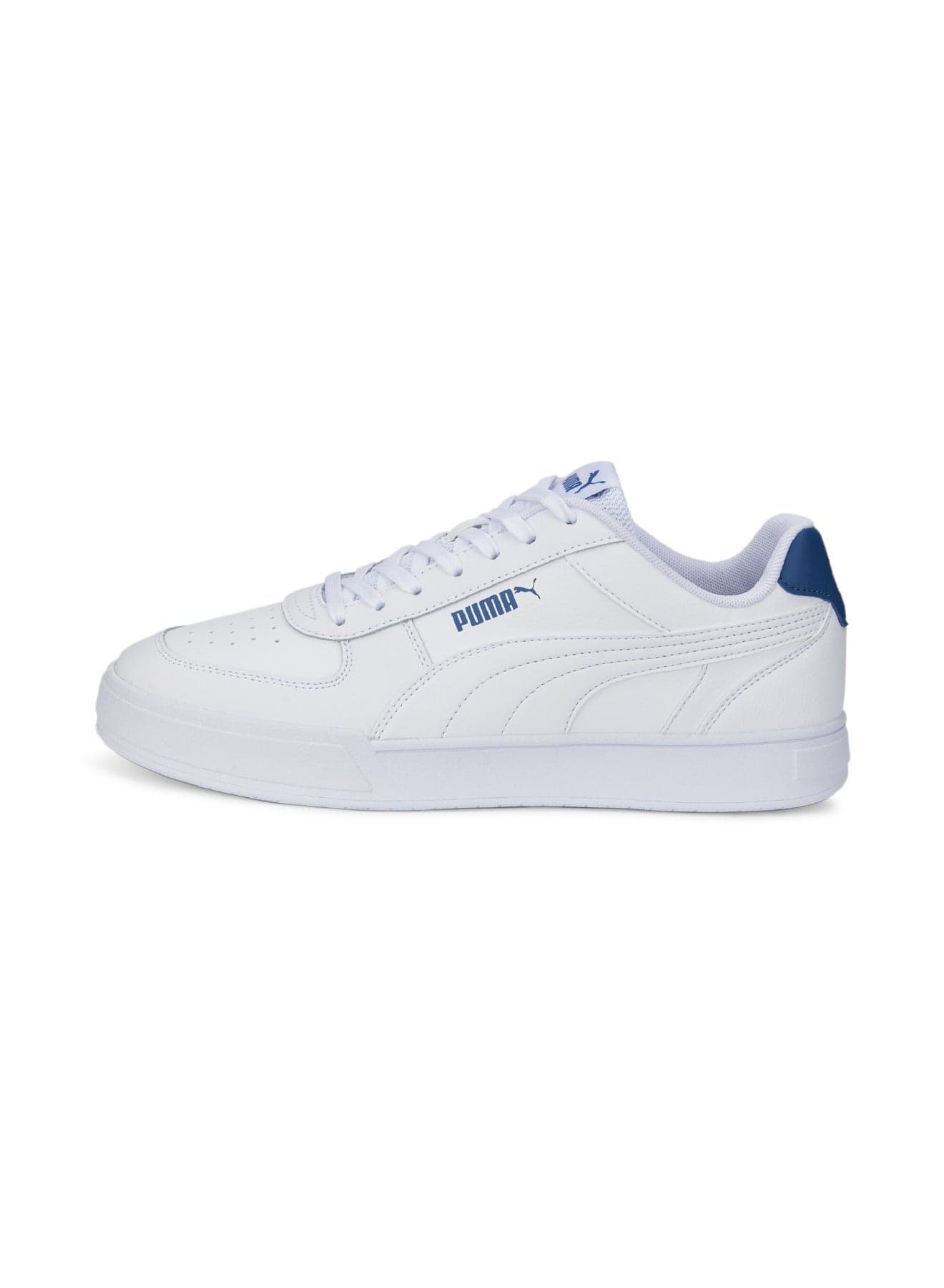 Caven Mens White Trainers
