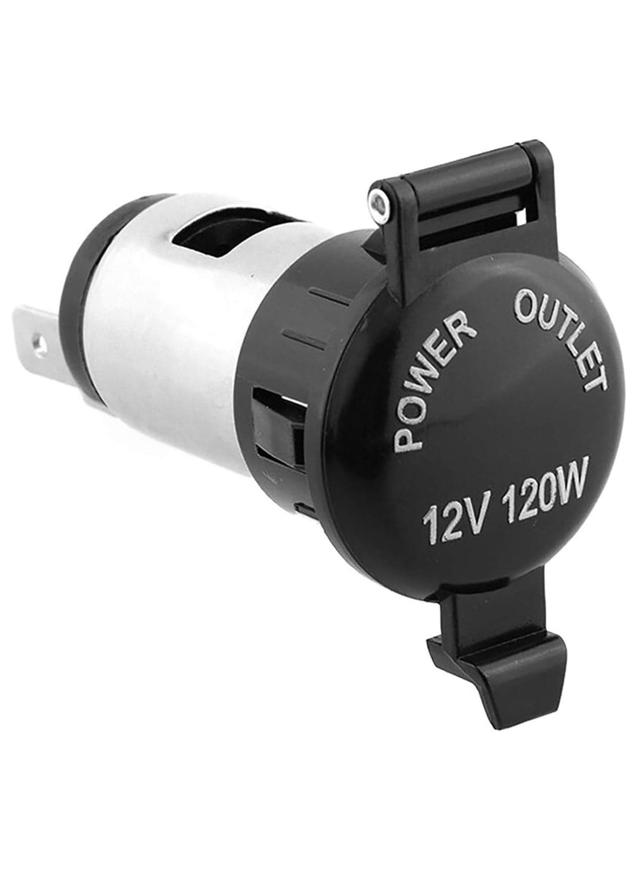 Car Accessories Waterproof Heat Resisting Plastic Power Socket DC 12V 120W Motorcycle Car Tractor Cigarette Lighter Plug Outlet