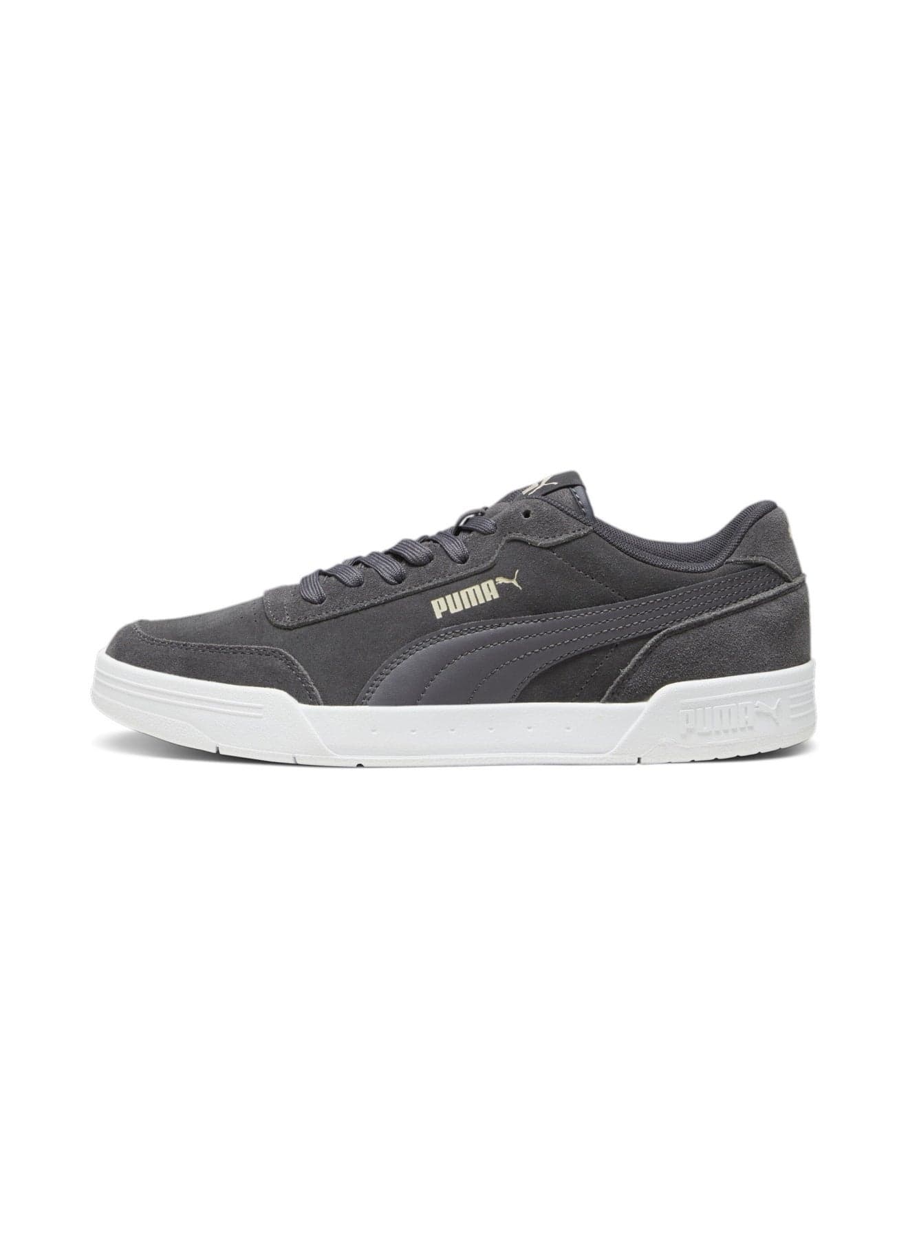 Caracal Unisex Grey Suede Trainers