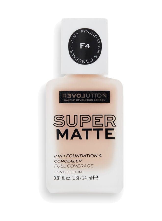 Relove Supermatte Foundation F4