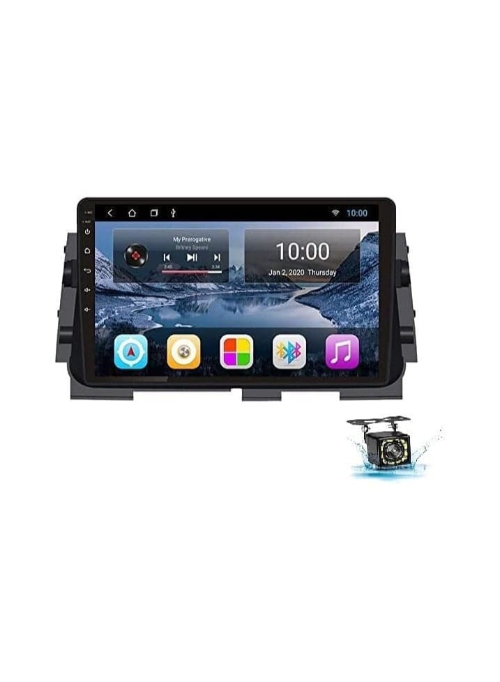 Android Car Stereo for Nissan Kicks 2017 2018 2019 2020 1GB RAM 32GB ROM MirrorLink WiFi BT, 10 Inch 2.5D IPS Touch Screen with Backup Camera Included