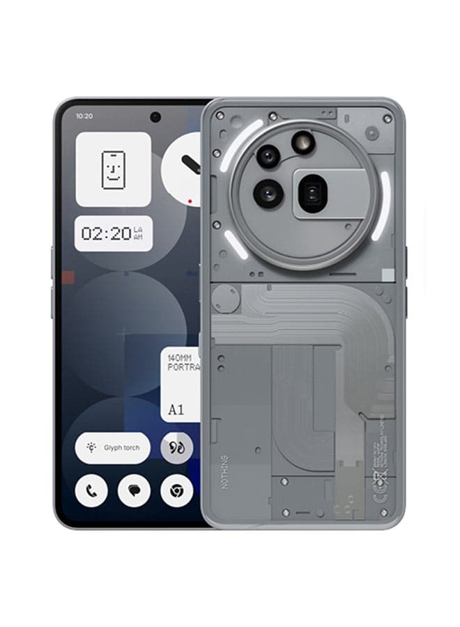 Phone 3a Pro 5G Dual SIM Grey 12GB RAM 256GB - Middle East Version