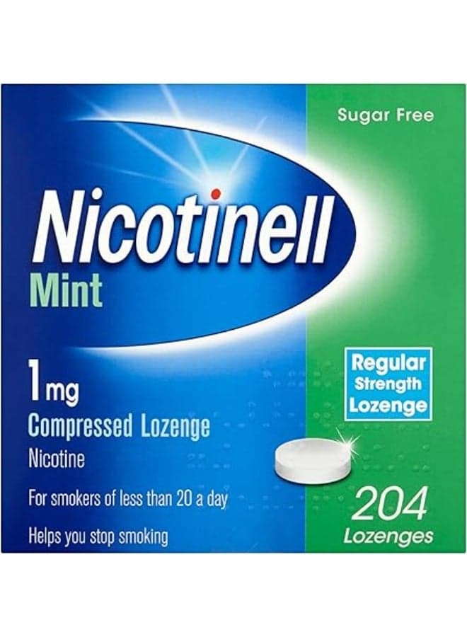 Nicotinell Mint 1mg 204 Lozenges