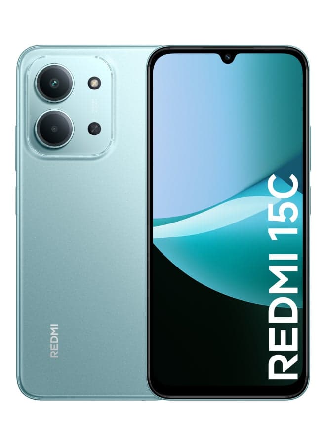 Redmi 15C Dual SIM Mint Green 8GB RAM 256GB 4G - Global Version