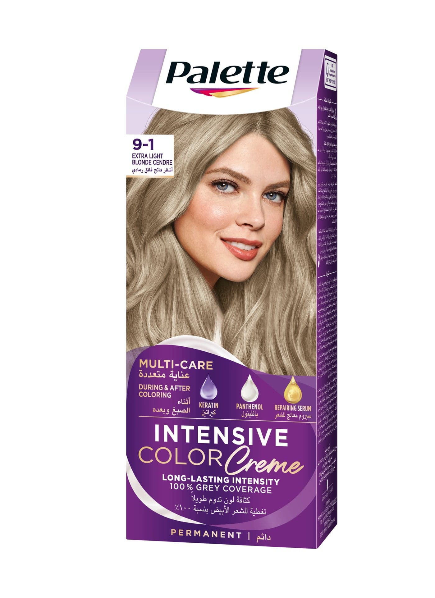 Palette Intensive Color Cream 9-1 Extra Light Blonde