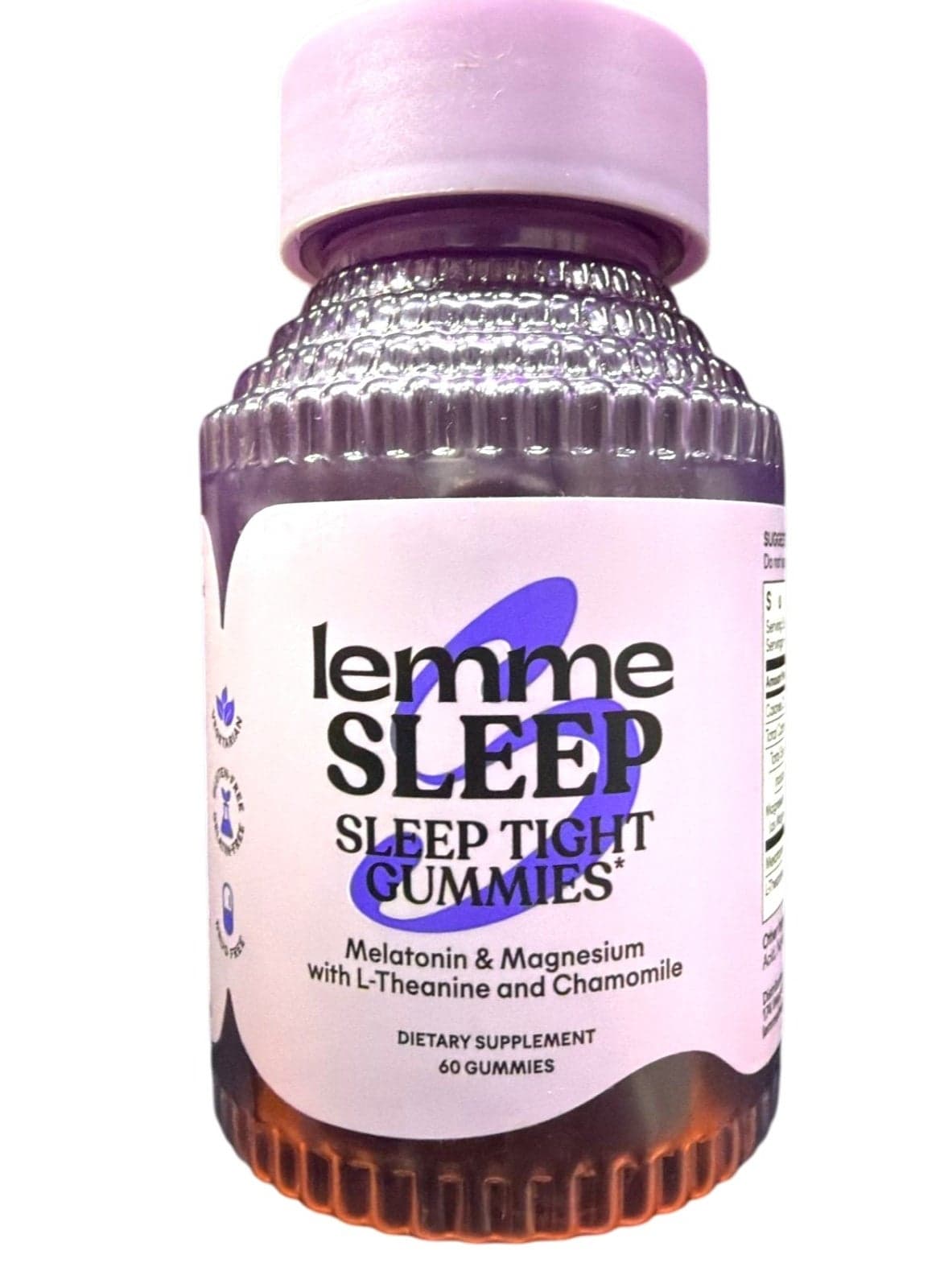 Sleep Tight Gummies, Melatonin & Magnesium with L-theanine & Chamomile, 60 Gummies, Dietary Supplement.