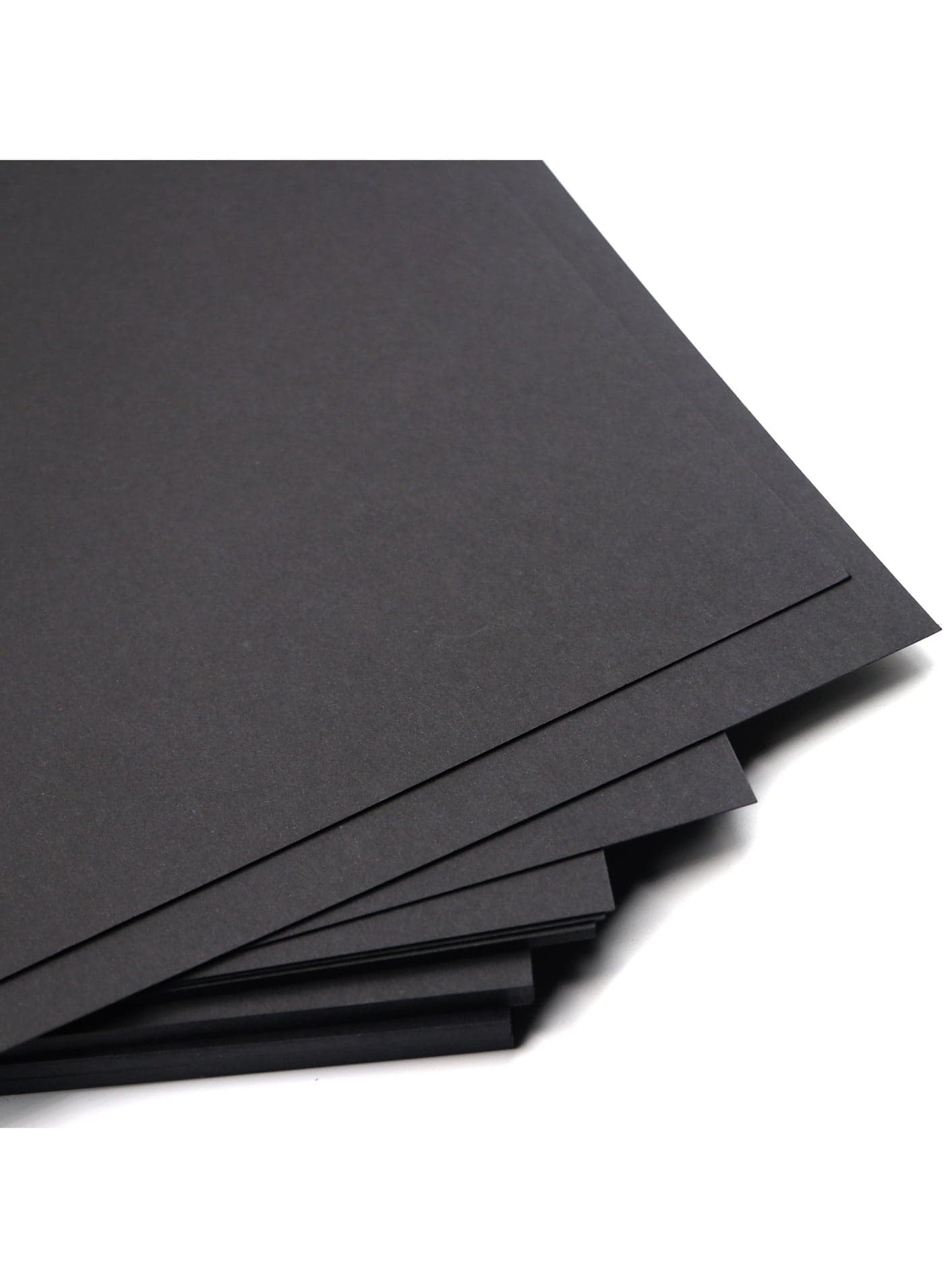 A4 Black Paper 350GSM, 20 Sheets Thick Dark Black Paper Card for Chalkboard, Scrapbook, Greetings, Invitations, Postcards, Index Cards, and Notecards.