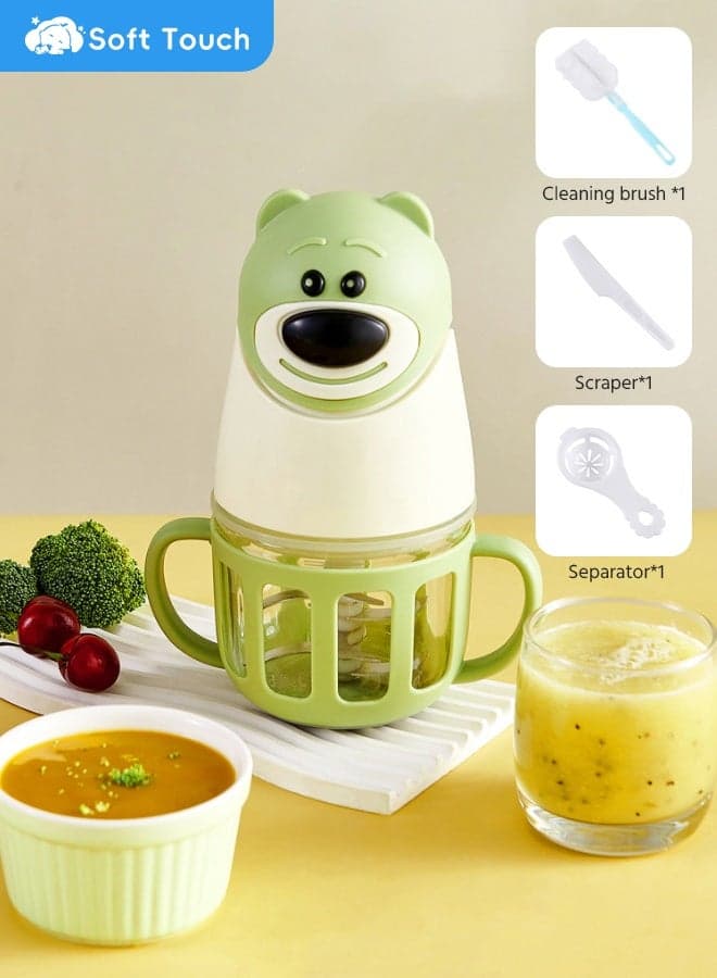 300ml Baby Food Processor Toddler Food Maker Food Blender for Newborn Food Grinder Masher with Tools