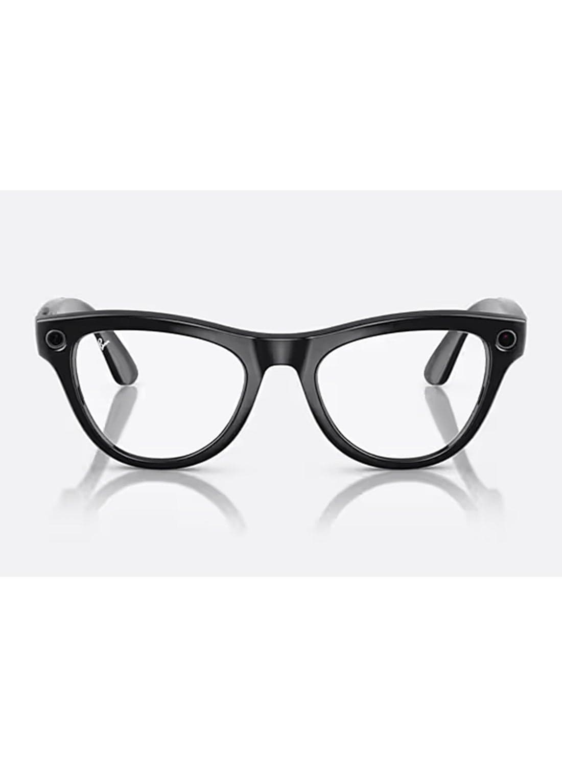 Ray-Ban Wearable x Skyler RW4010 601/MF-52 / Clear to Cerulean Blue Photochromic Lenses Black