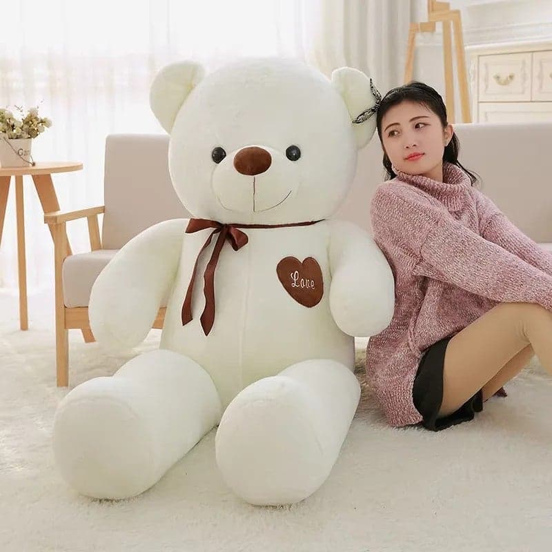 Hot Sell 80cm to 180cm Giant Teddy Bear Plush Toy – Extra Large Stuffed Animal Toys for Valentine's Day Gift, Bedtime Cuddles & Romantic Decor