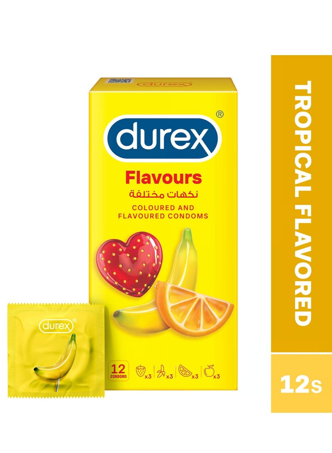 12-Piece Variety Flavoured Condoms For New Experiences Everyday