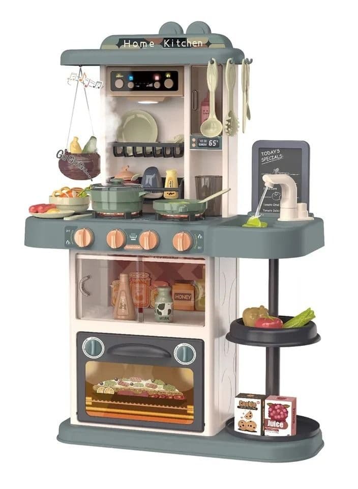 Kids Kitchen Set -72cm tall Pretend Play House Children Toy43 Pcs Kitchen Set Toy For Girls