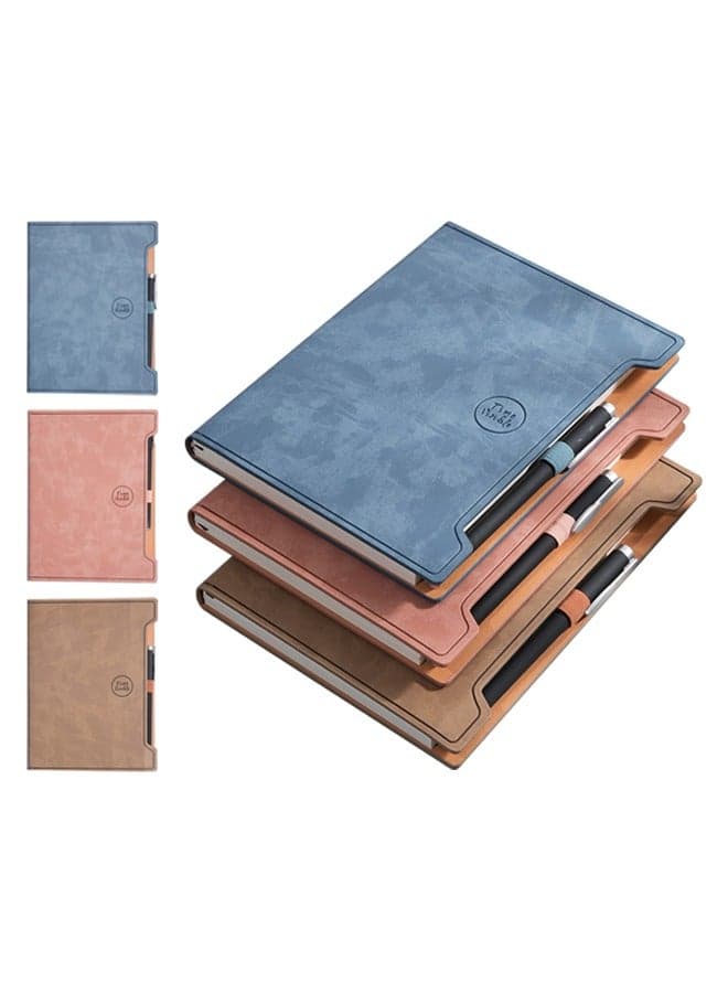 3 PCS Notebook Hard Cover Classic Lined Notebook with Pen A5 Journal Notebook Diary Writing Pads Notebooks Pack of 3 Notepad Small Notebook Set Notebooks, Writing Pads & Diaries -Single lined 200 Pages