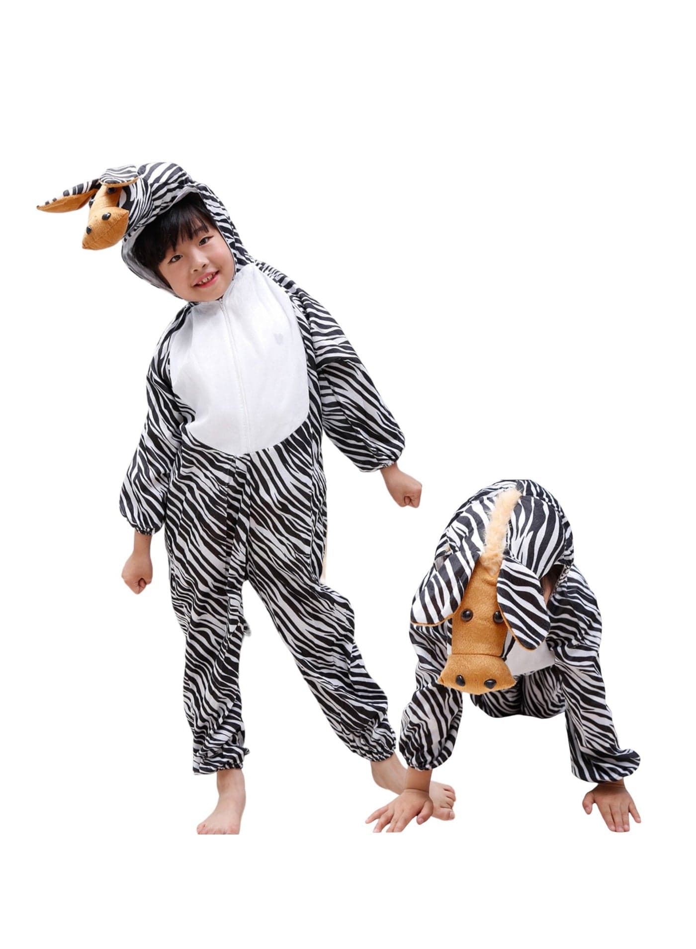 Zebra Animal Costume for kids 2-7 Years
