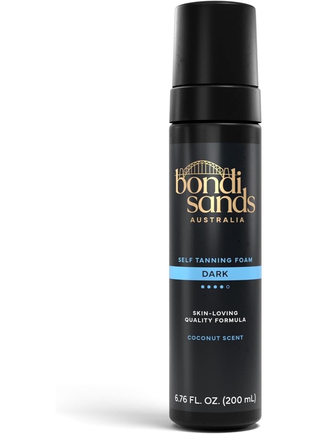 Streak-Free Self Tanning Foam for a Deep, Dark Bronze - Lightweight & Quick-Drying Formula, Enriched with Hydrating Oils (200 ml)