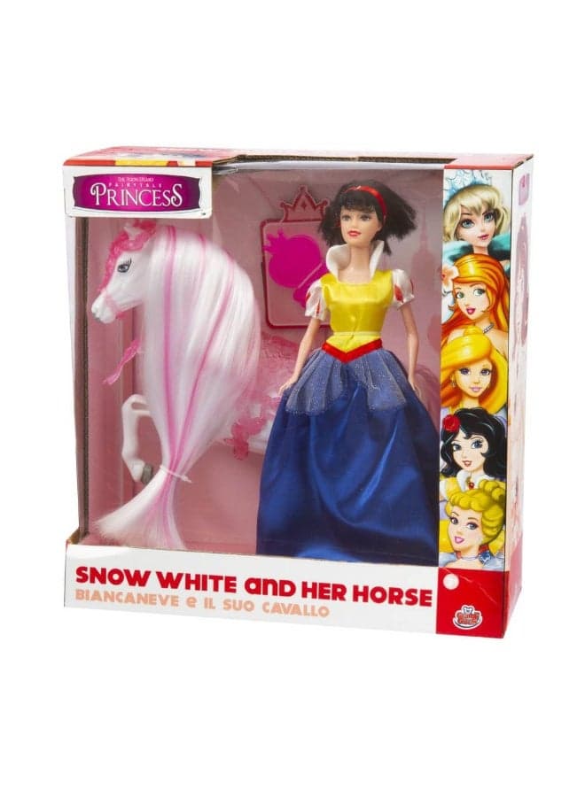 Princess Snow-White 30Cm With Horse (Gg03024E)