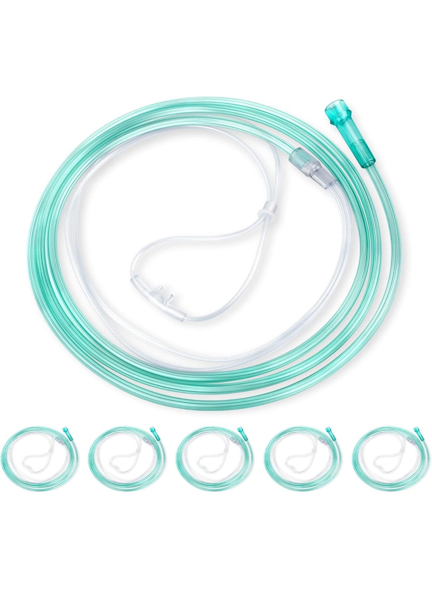 Oxygen Nasal Cannula Adult 5PCS | Soft Comfortable Oxygen Tubing for Adult Respiratory Care
