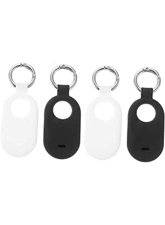 4 Pcs Locator Protective Cover with Hanging Ring Durable Hand Strap Tracer Case for Drop and Scratch Resistant Secure Fit