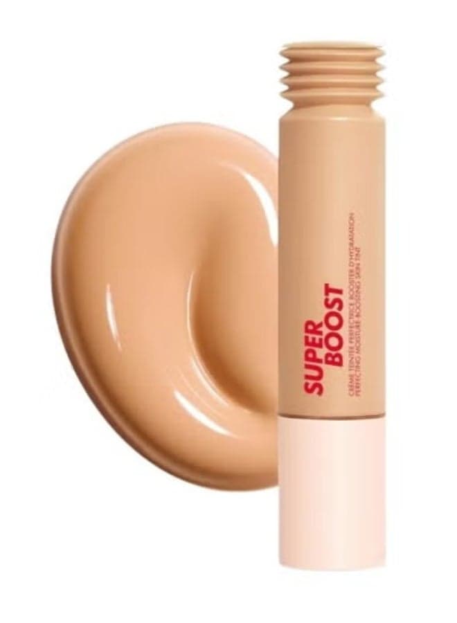 MAKE UP FOR EVER Super Boost Lightweight Moisturizing Skin Tint 30ml – Shade 04 (Light Skin with Golden Undertones) – Infused with Hyaluronic & Polyglutamic Acids