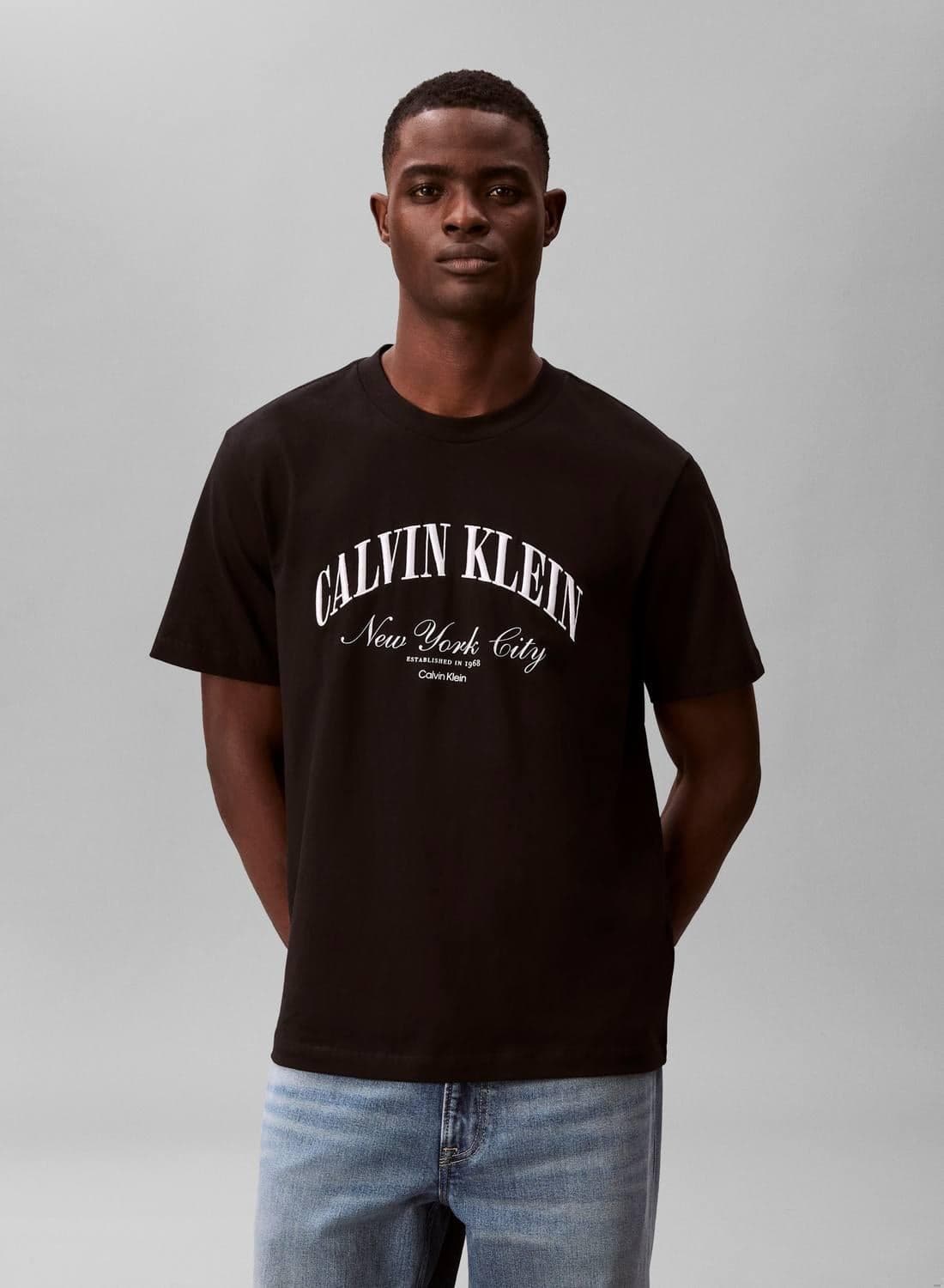 Embroidered NYC Logo T-Shirt