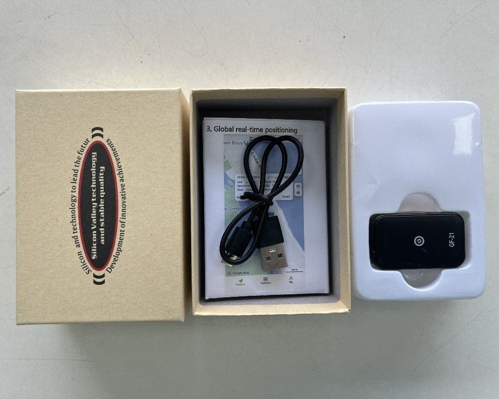 GF07 GPS Tracker - Wireless Pet & Car Locator with Multiple Features