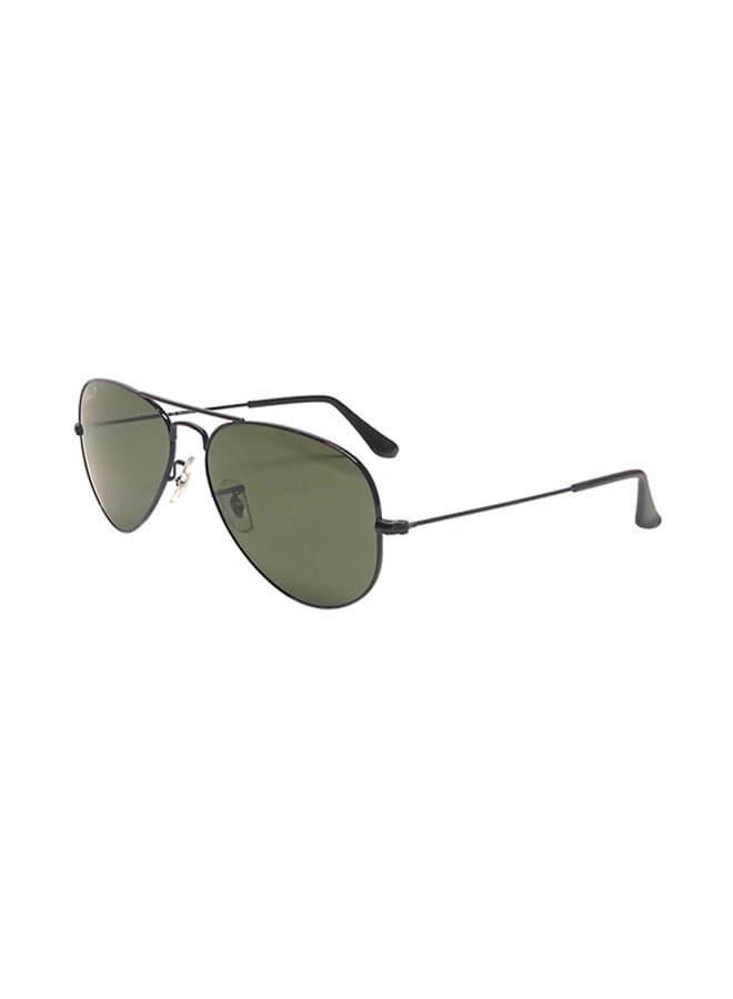 Men Polarized Aviator Sunglasses - Lens Size: 58 mm