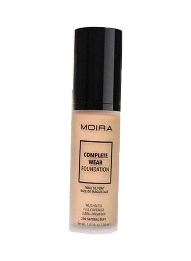 Complete Wear Foundation (250, Natural Buff)