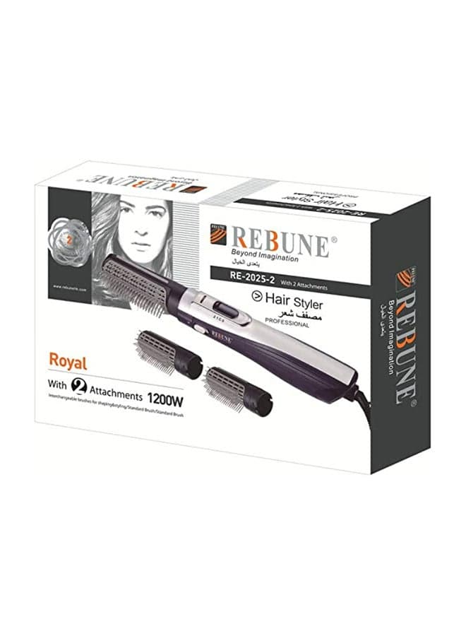 Crystal Hair Styler Pro Black/Silver