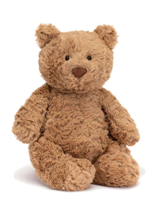 Bartholomew Bear - medium Plush – Soft Stuffed Toy with Cordy Legs, Cute Valentine’s Gift for Kids & Adults, Collectible Jellycat, 22cm