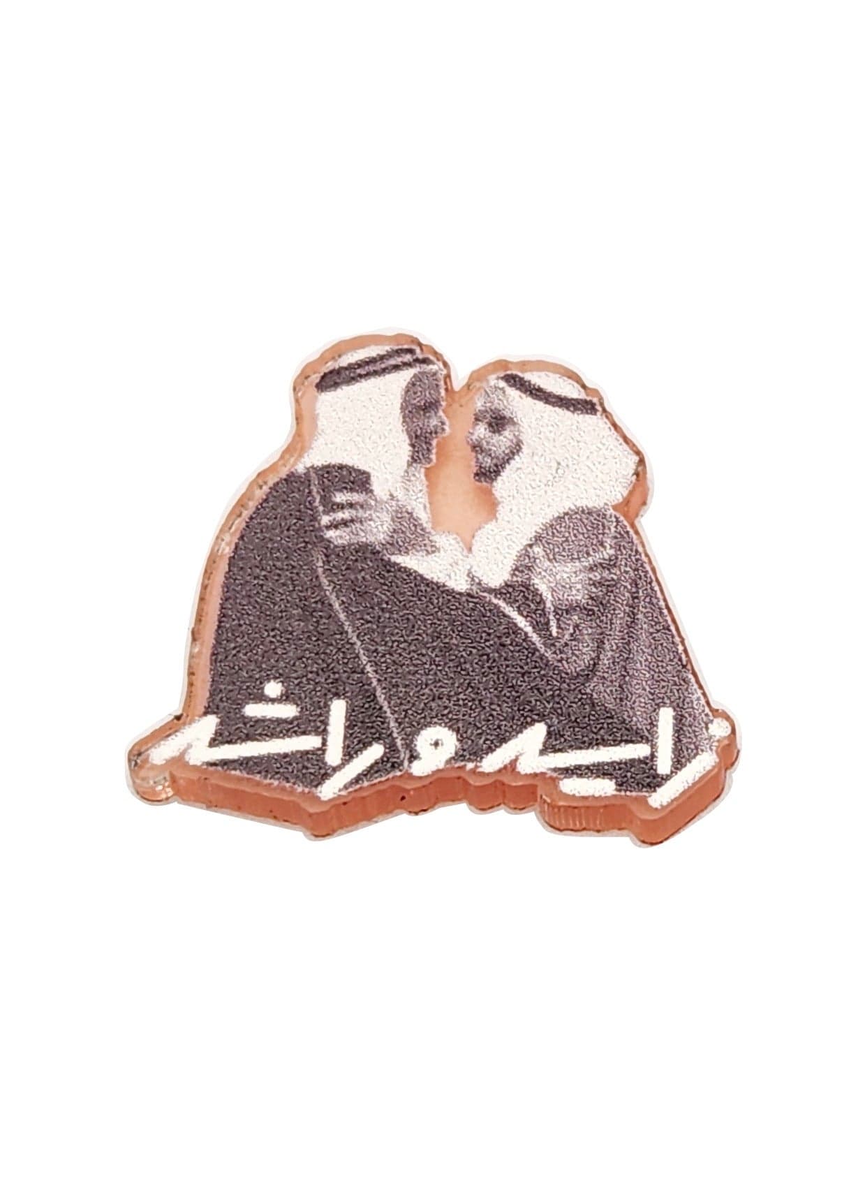 Sheikh Zayed & Sheikh Rashid Photo Sticker – Car, Laptop, Mobile, Wall Decoration – UAE Leaders Vinyl Decal