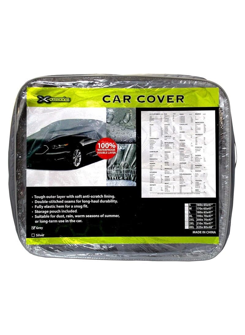 Dodge Charger Car Body Cover – All-Weather Waterproof Full Exterior Protection for Dodge Charger Sedan – Dustproof, UV-Resistant, Windproof, Scratch-Resistant Outdoor Car Cover with Elastic Hem & Mirror Pockets – Easy to Install & Store